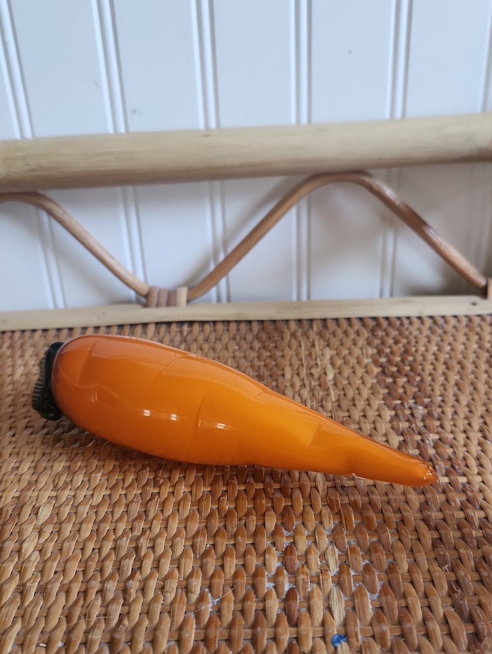 Blown Glass Carrot